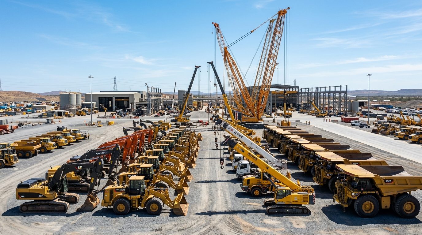 Uzkypet heavy engineering equipment spread